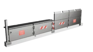 TECH TWO Garde-corps hybride pour déchèterie