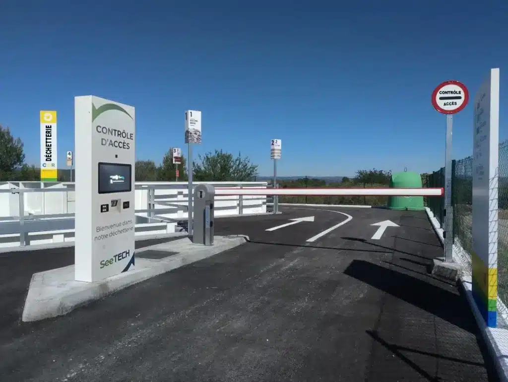 Contrôle d'accès déchèteries