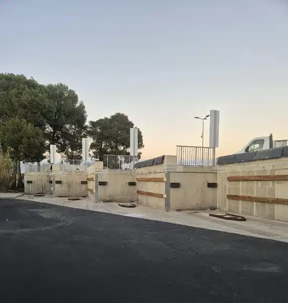 Seetech : Protection bas de quai - déchèterie